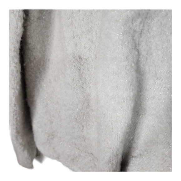 Joie Stevan Snow Sparkly Sweater Size Medium - Picture 3 of 7